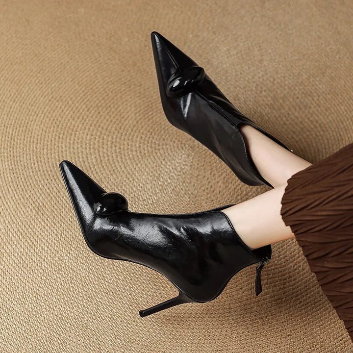 Delphine Pointed Toe Ankle Boot