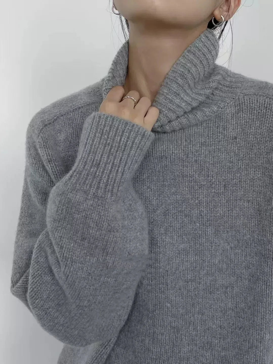 Belisama Turtleneck Wool Sweater