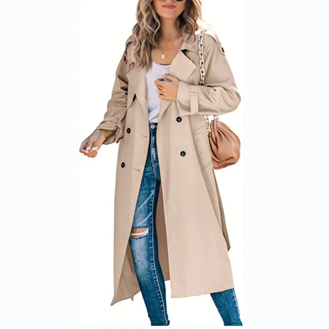 Astrid Double Breasted Trench Coat