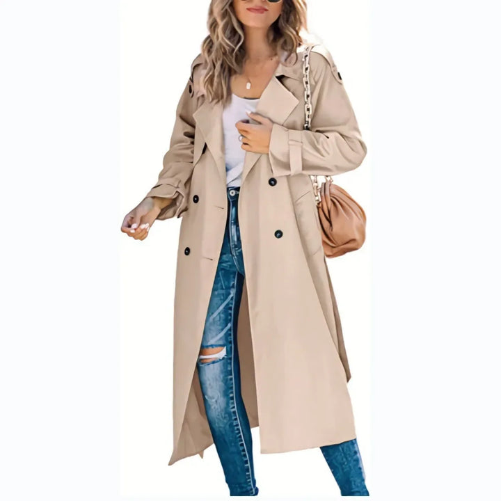 Astrid Double Breasted Trench Coat