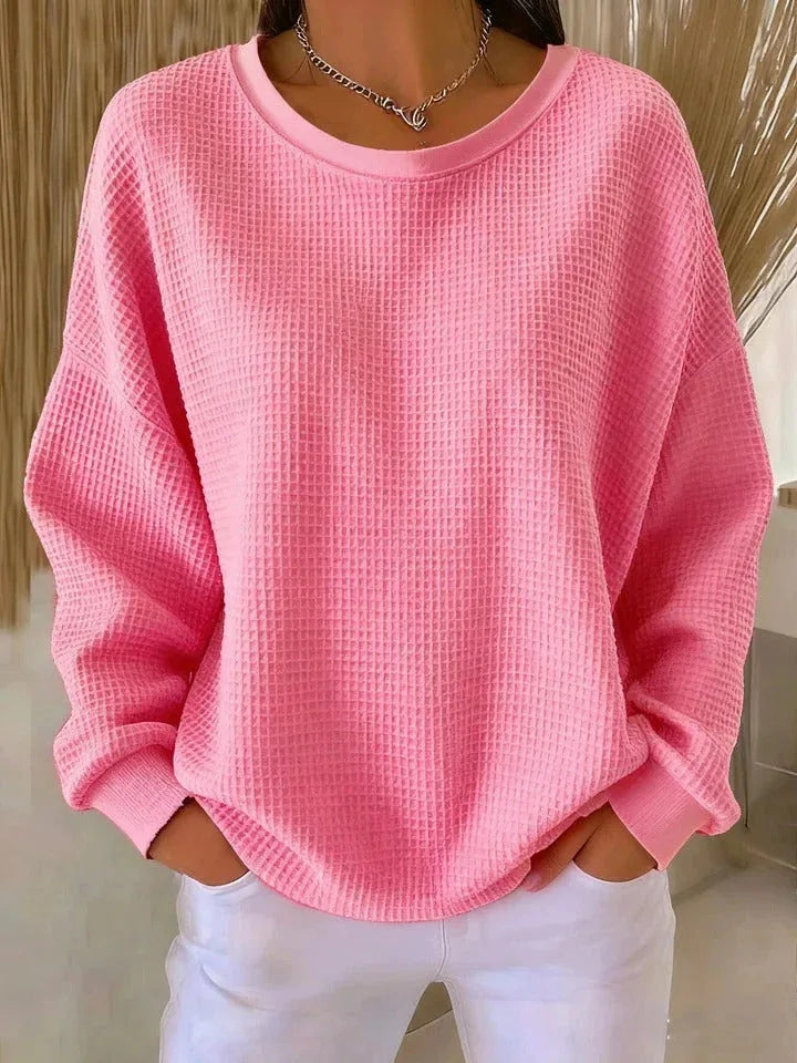 Marigold Waffle Knit Top