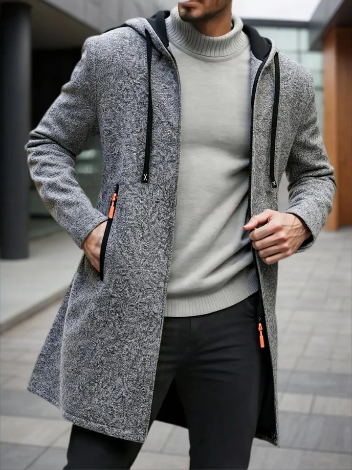 Garrison Zip Front Fleece Coat