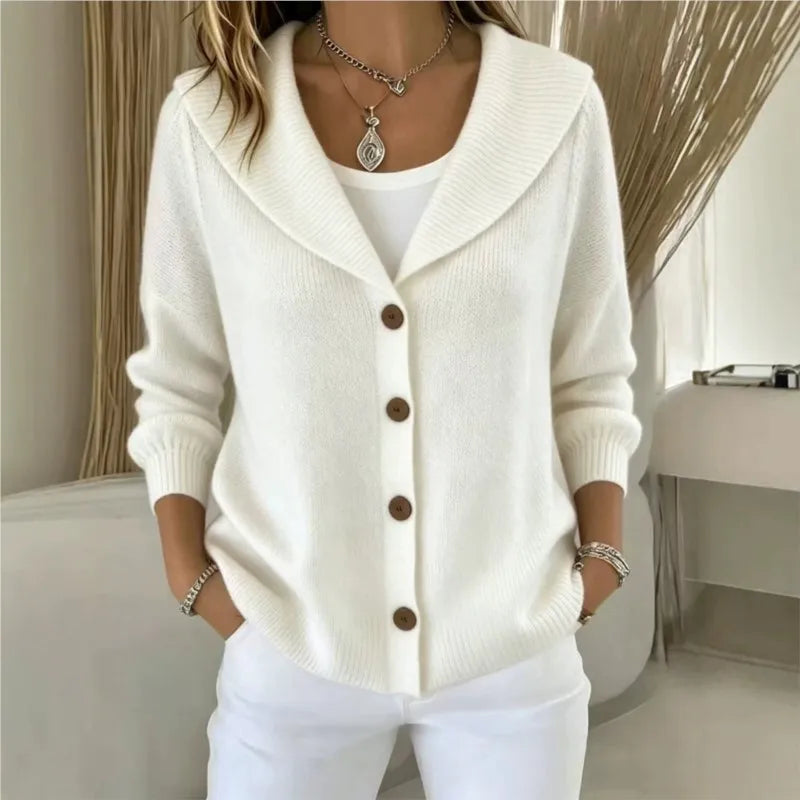 Delphine Shawl Collar Cardigan