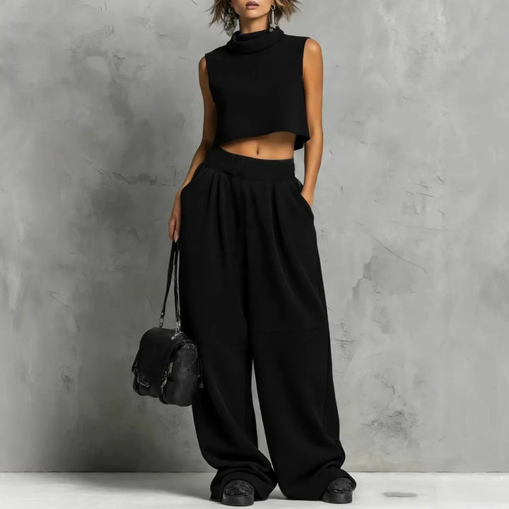 Galina Crop Top & Trouser Set