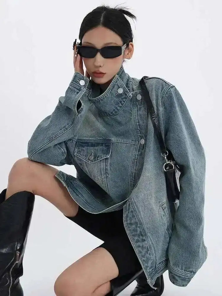 Kaylee Oversized Denim Jacket