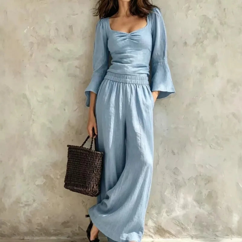 Larissa Ruched Bodice Set