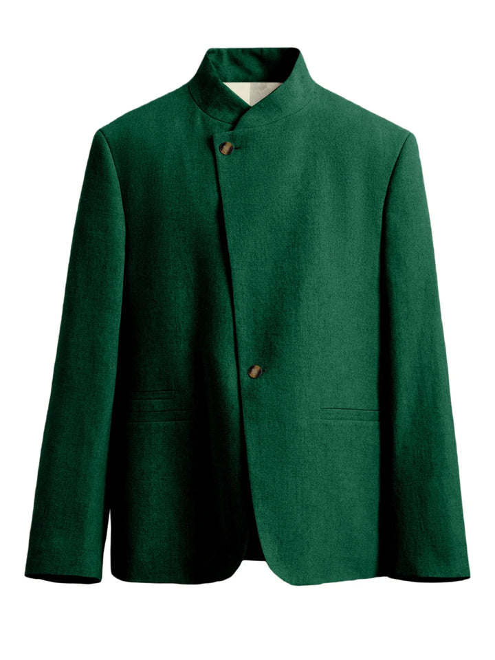 Gideon Mandarin Collar Blazer