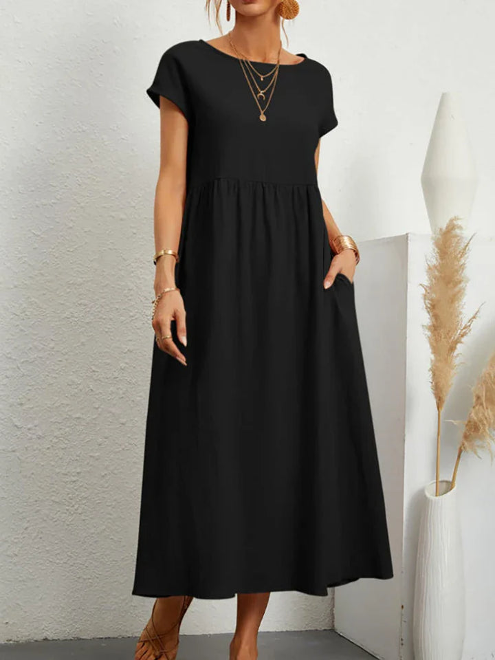 Linda Relaxed Pocket Maxi Dress