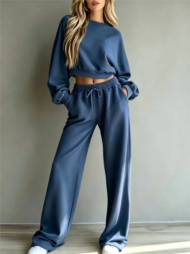 Stella Cropped Lounge Set