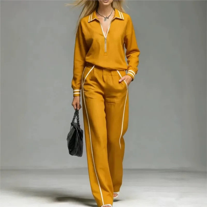Odette Half Zip Two Piece Set