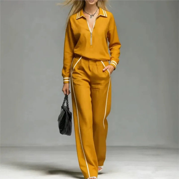 Odette Half Zip Two Piece Set