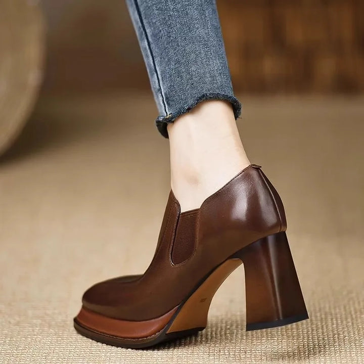 Verlaine Block Heel Pumps