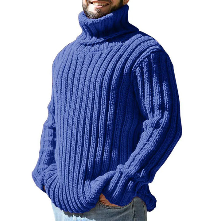 Emory Ribbed Turtleneck Sweater