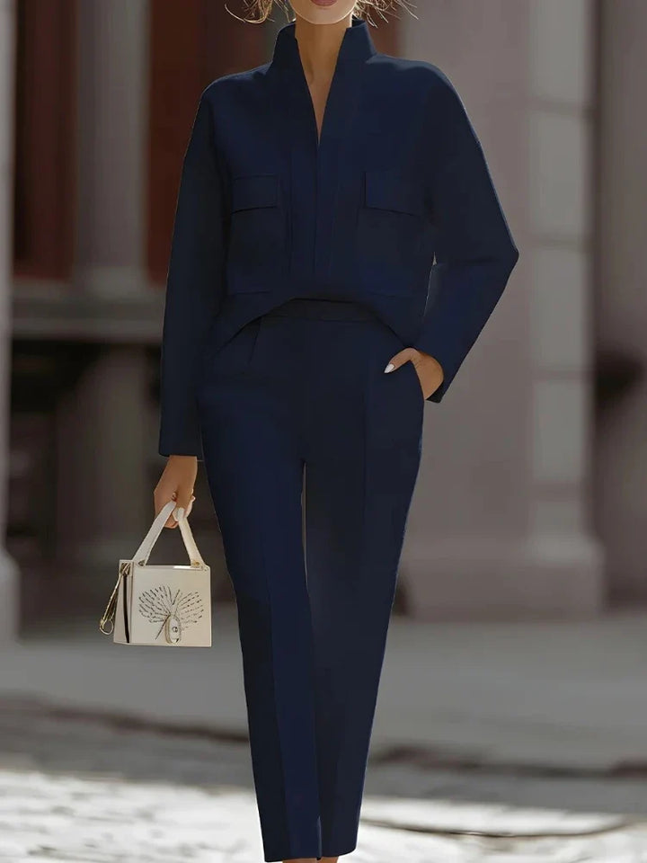 Fiorella Classic Tailored Two-Piece Set