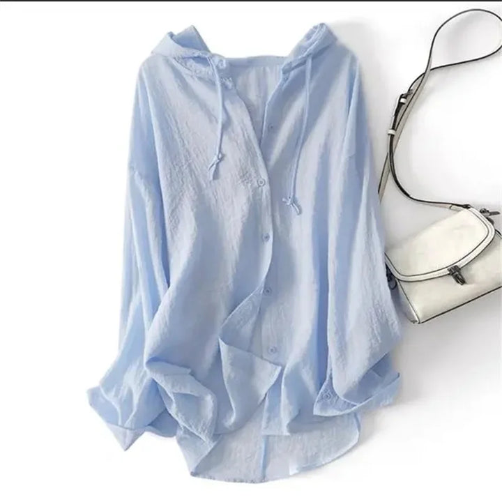Natalia Hooded Sun Shirt