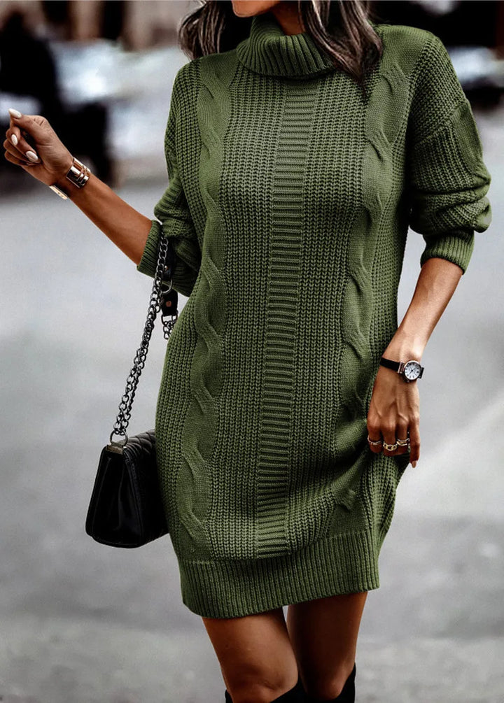 Halena Turtleneck Sweater Dress