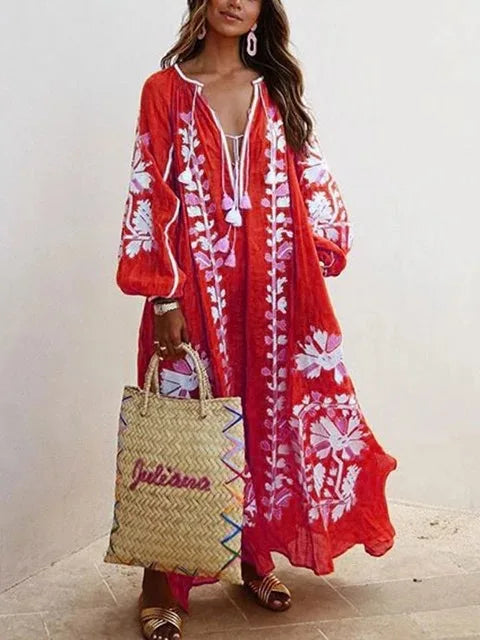 Delphine Bohemian Maxi Dress