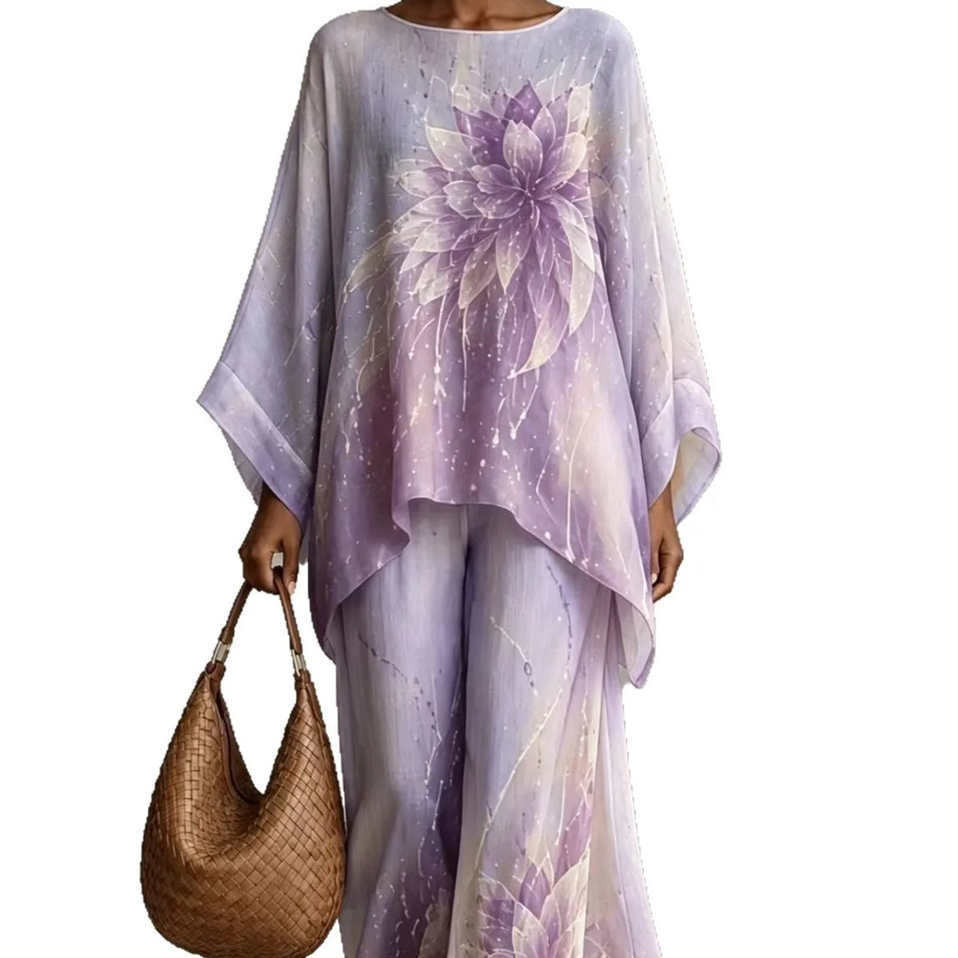 Fenella Printed Loose Two-Piece Set