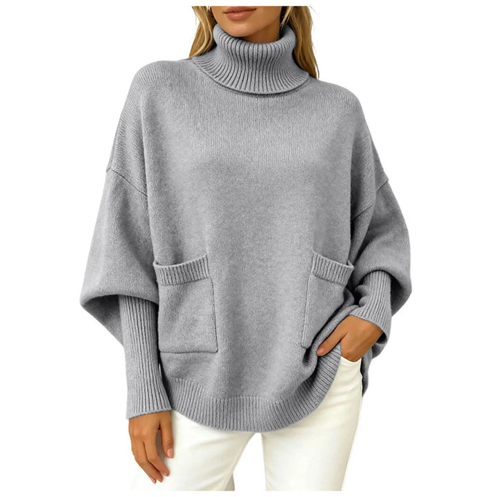 Thea Batwing Turtleneck Sweater