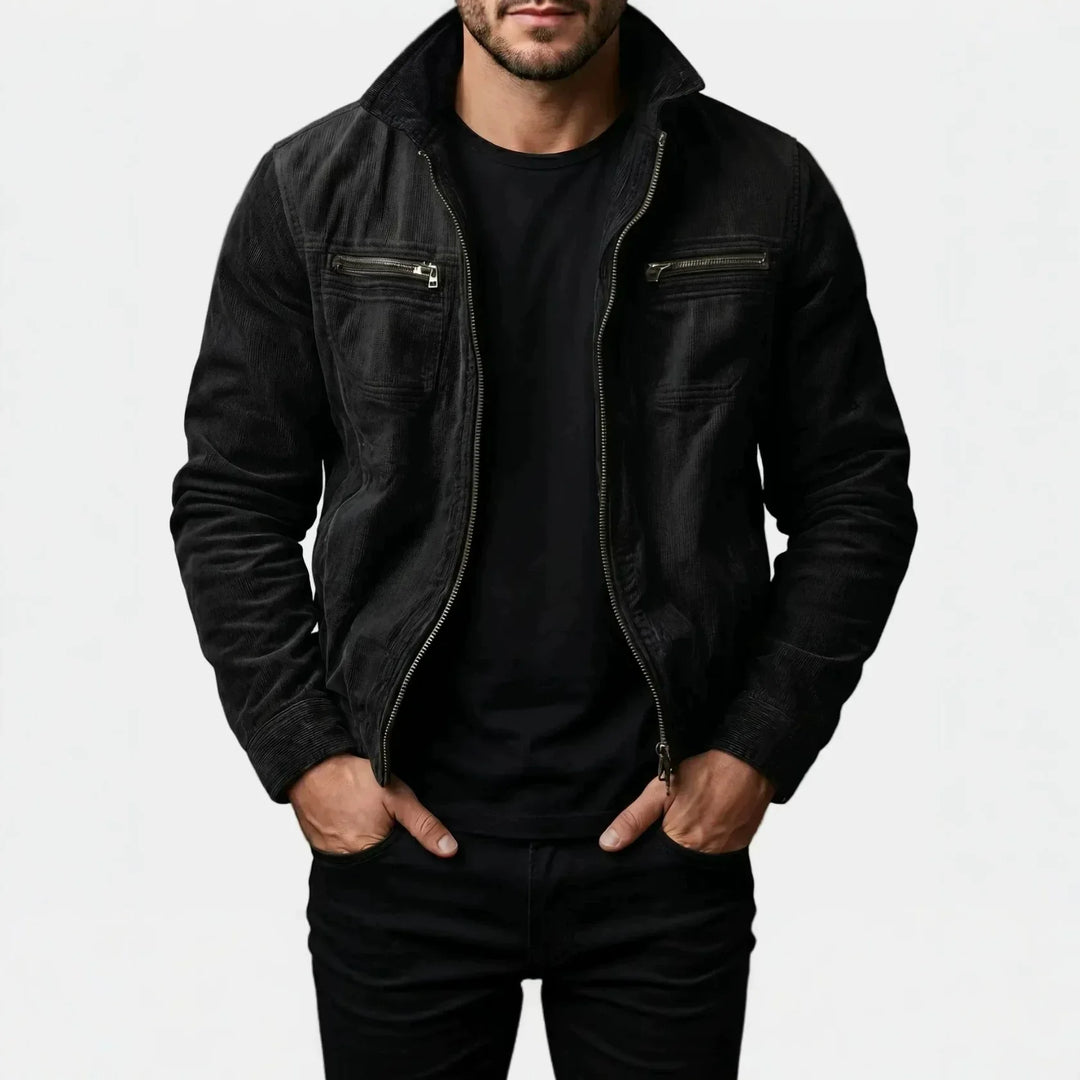 Oberon Corduroy Moto Jacket