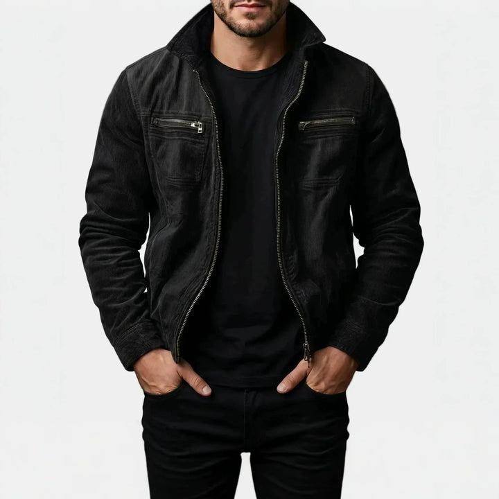 Oberon Corduroy Moto Jacket