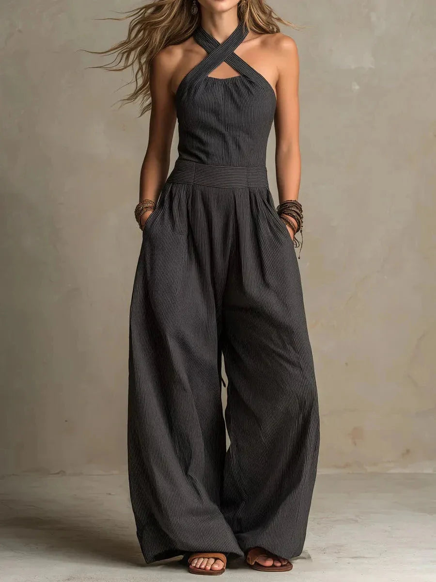 Maren Halter Wide Leg Jumpsuit