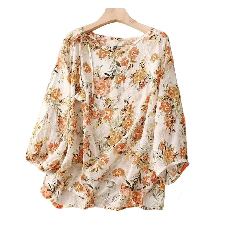 Mira Relaxed Floral Blouse