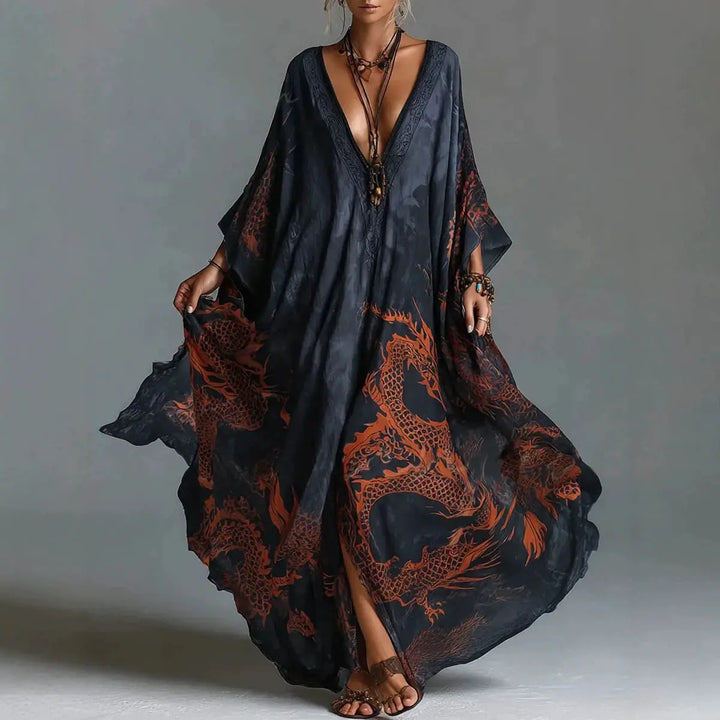Seren Batwing Sleeve Kaftan