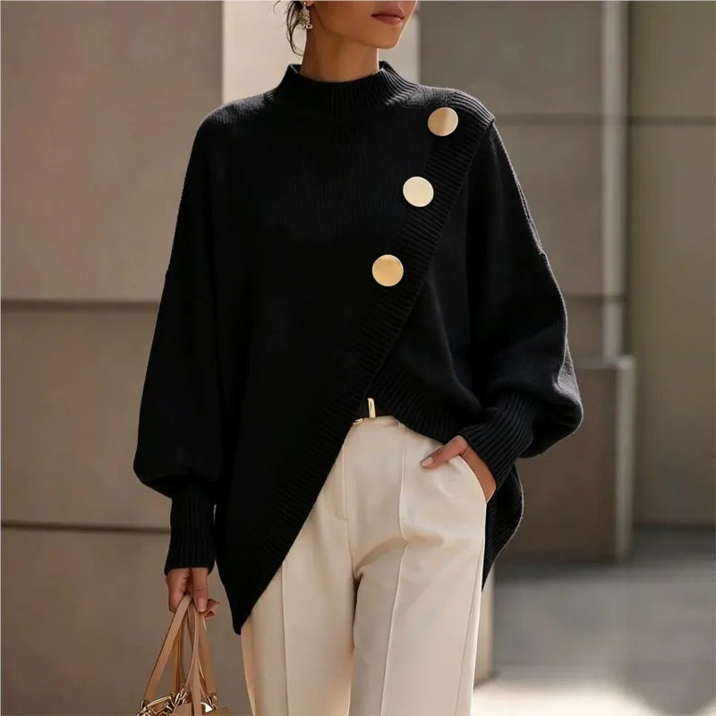Astrid Mock Neck Pullover