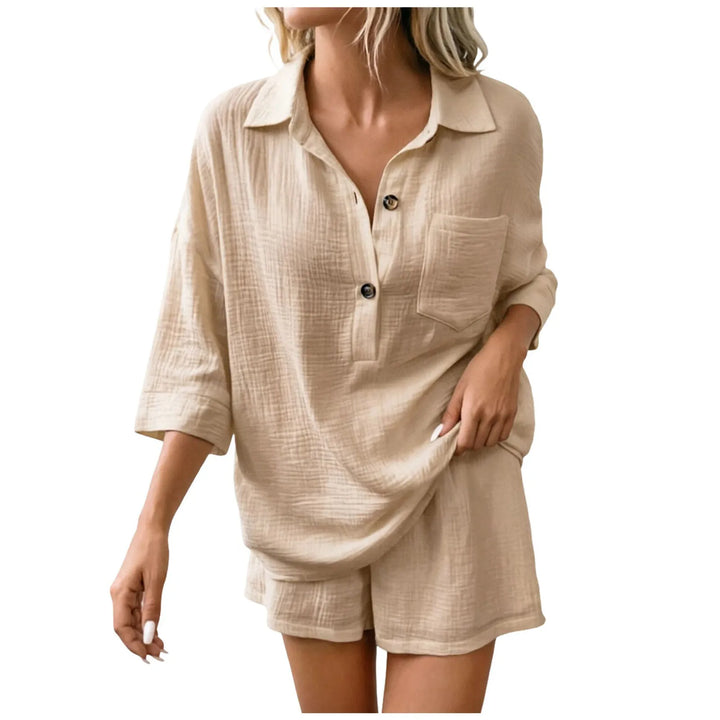 Oriana Breathable Linen Set