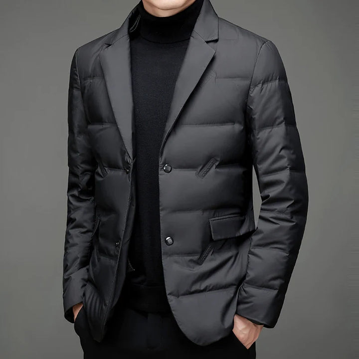 Holden Notched Lapel Puffer