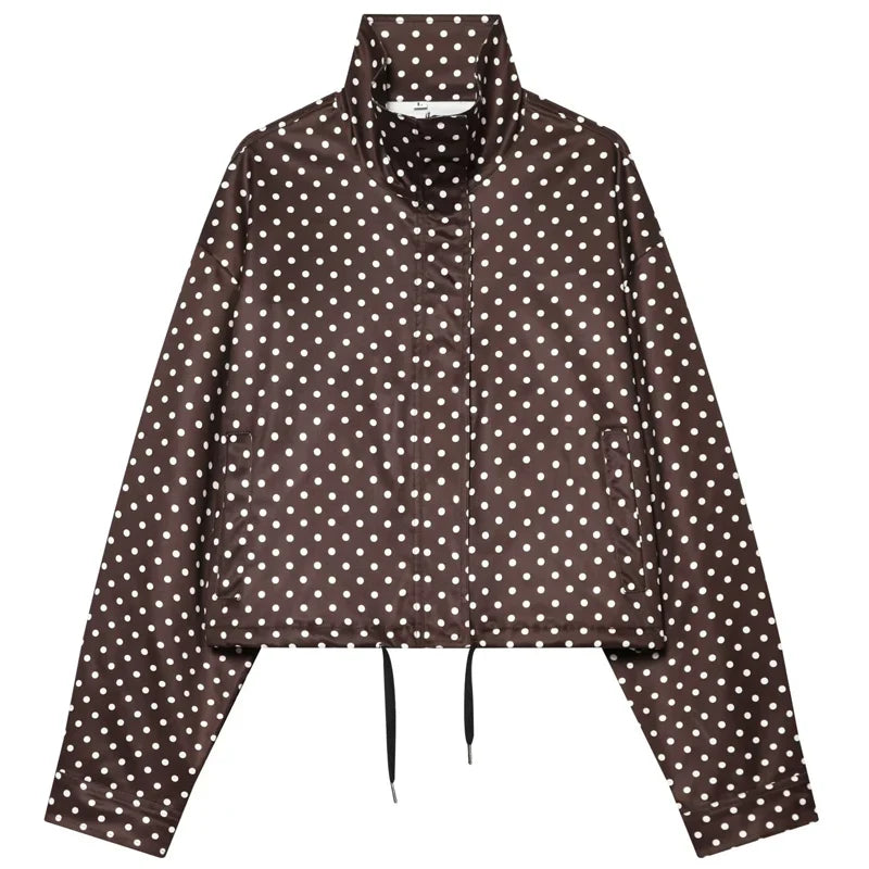 Hannah Cropped Bomber Jacket