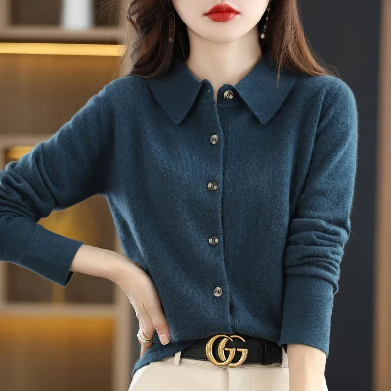 Dulcie Button Front Cardigan