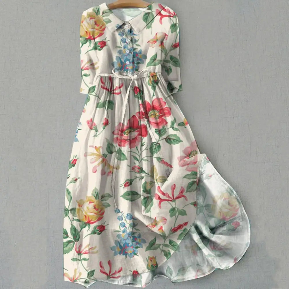 Cosima Floral Midi Dress