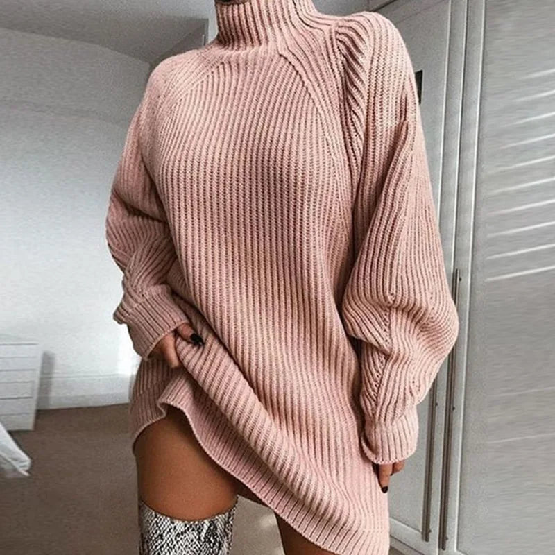 Ivy Oversized Knit Sweater Dress