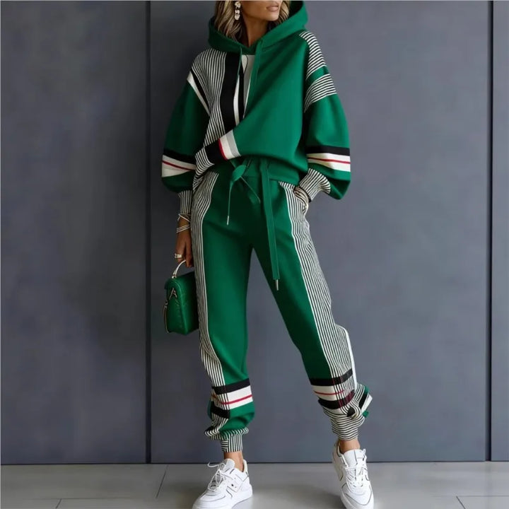 Minerva Drawstring Waist Jogger Set