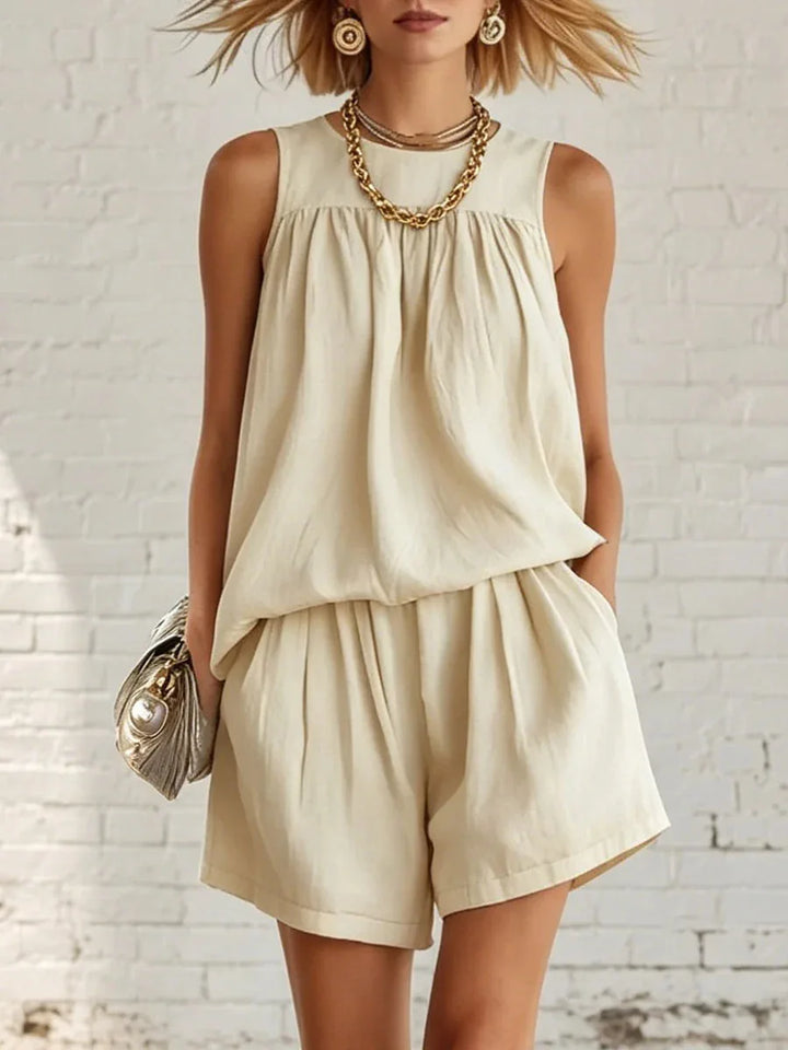 Arwen Casual Relaxed Shorts Set