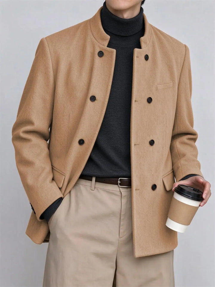 Dawson Mandarin Collar Coat