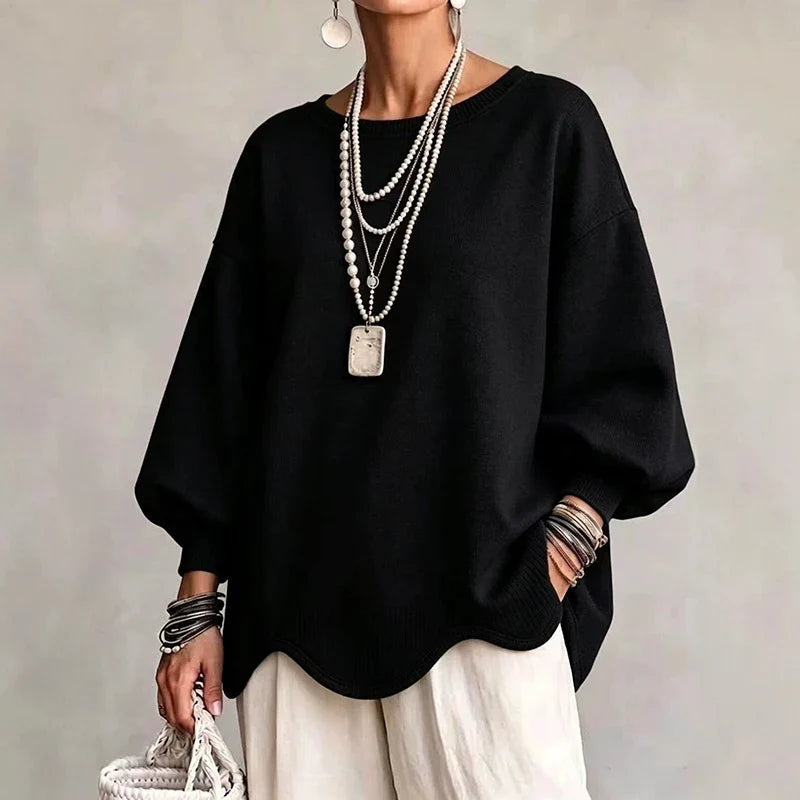 Marielle Dropped Shoulder Pullover