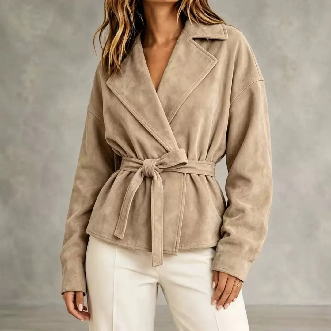 Amaris Lapel Wrap Jacket