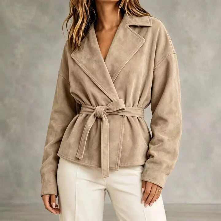 Amaris Lapel Wrap Jacket