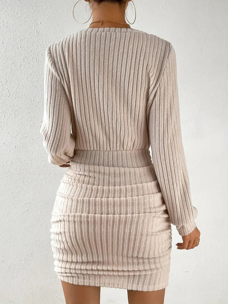Rosalind Off Shoulder Sweater Dress
