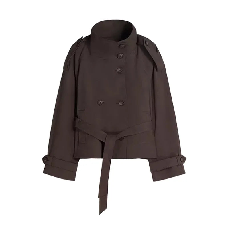 Wren Double Breasted Trench
