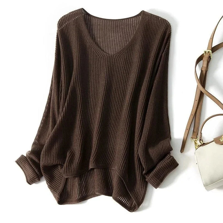 Kayla Hollow Knit Sweater