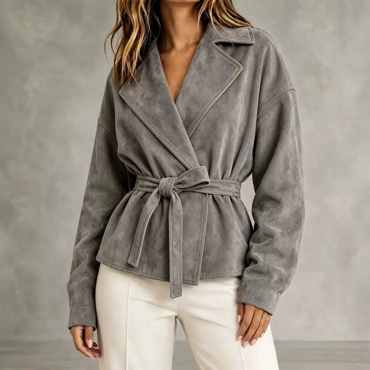Amaris Lapel Wrap Jacket