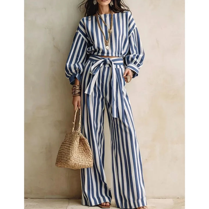 Emma Striped Matching Set