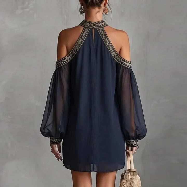 Aisha Halter Mini Dress