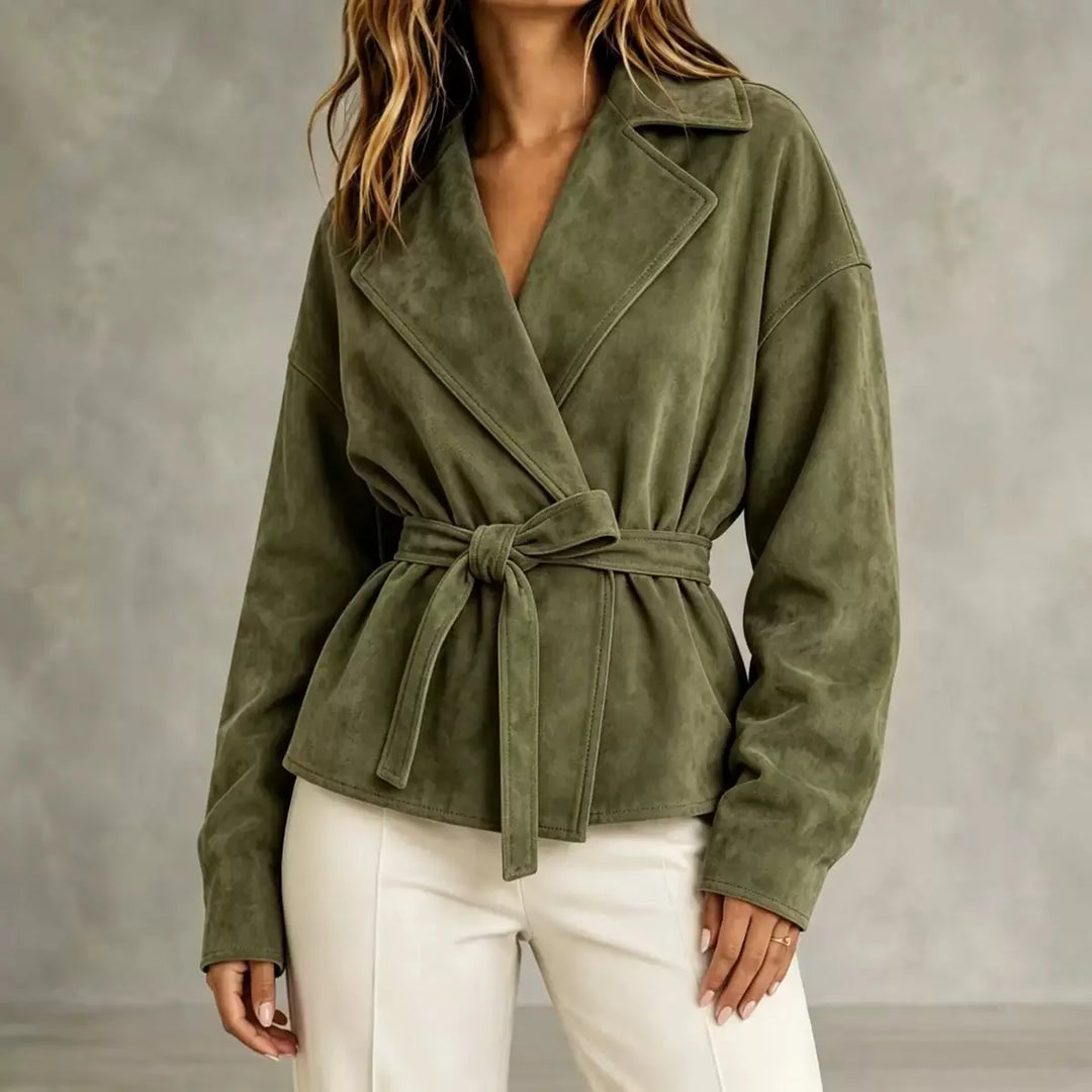 Amaris Lapel Wrap Jacket