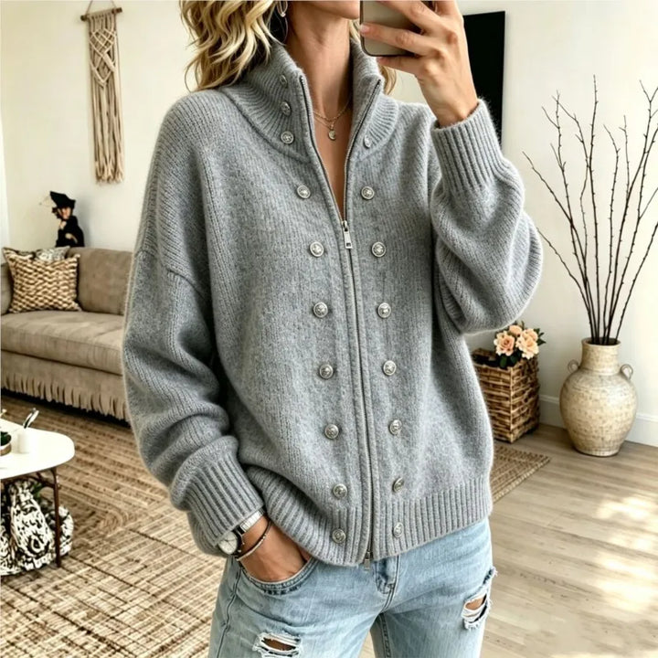 Guinevere Button Front Cardigan