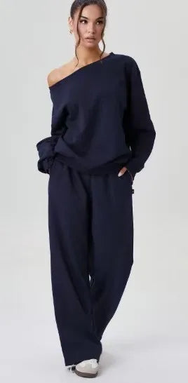 Estelle Off Shoulder Tracksuit Set